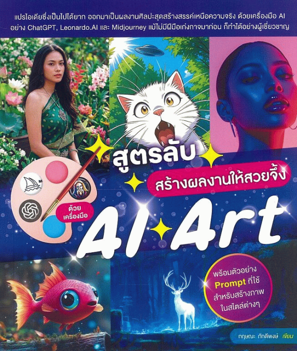 สูตรลับสร้างผลงานให้สวยจึ้ง ด้วยเครื่องมือ AI ART